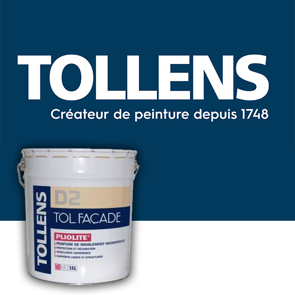 Peinture Tollens tol'façade, Roc Décoration.